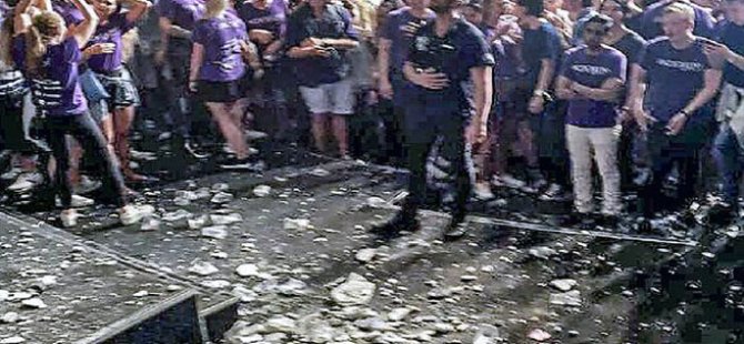 Konserde faciaya kıl payı