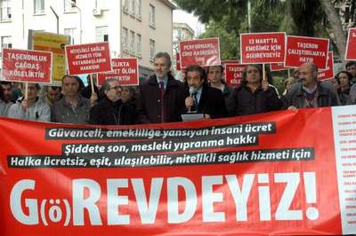Sağlık çalışanları 13 Mart’ta grev kararı aldı