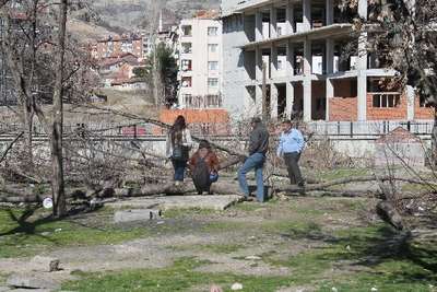 Banklar Parkı'nda keşif yapıldı