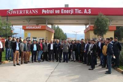 Habur'da davul- zurnalı eylem