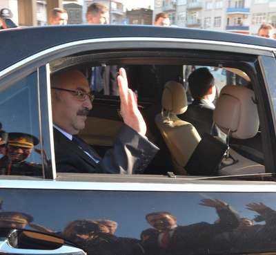 Vali Köşger, Sinop'a veda etti