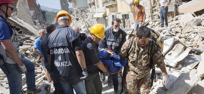 İtalya’daki depremde ölü sayısı 267'ye yükseldi