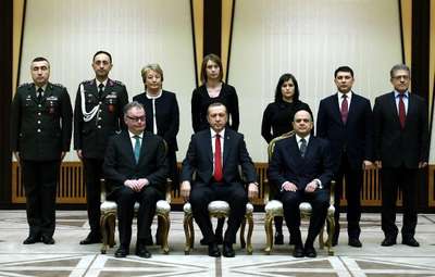 İrlanda Büyükelçisi'nden Güven Mektubu