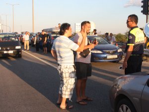 Dönüş yolunda kuyruk çilesi