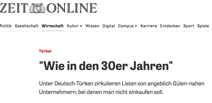 Alman basını: 1930'lu yıllardaki gibi