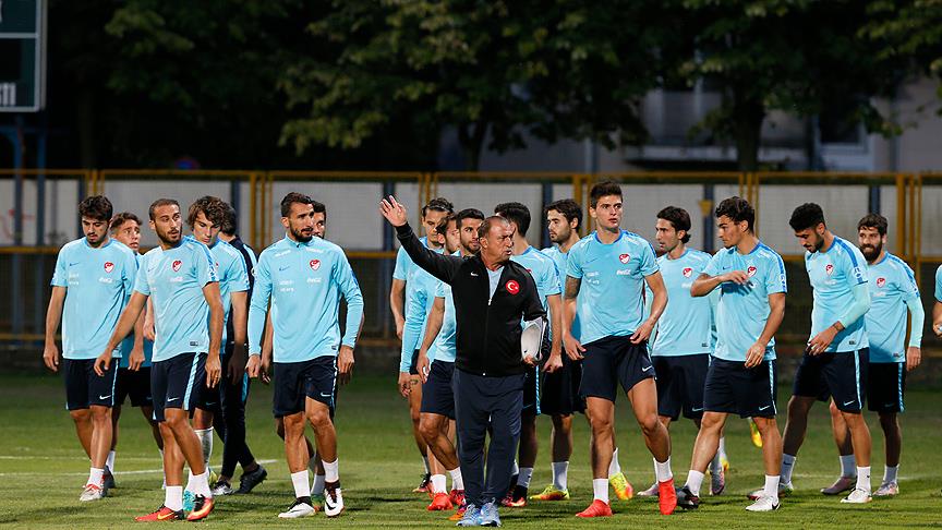 Milliler ilk antrenmanını yaptı