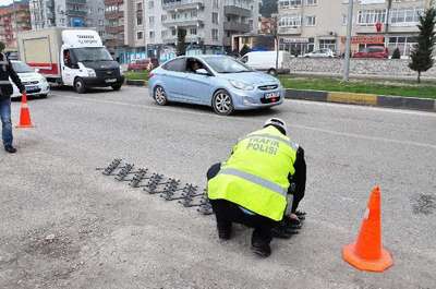 Soma polisinden tatbikat