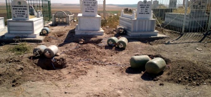 Mehdi Eker'in aile mezarlığına bombalı tuzak