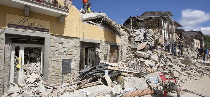 İtalya: Depremde can kaybı yaşanmadı