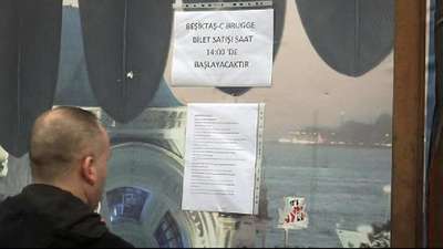 Beşiktaş taraftarları kağıt bilete akın etti