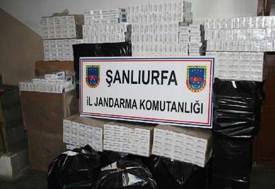 KAMYON KASASINDA 20 BİN KAÇAK SİGARA