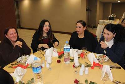 Obezite mağdurları kahvaltıda bir araya geldi