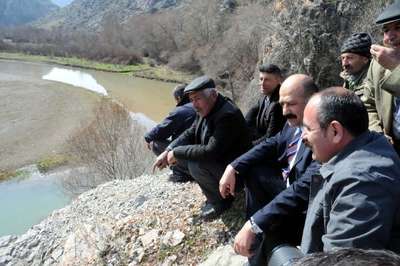 Zile'de HES eylemi