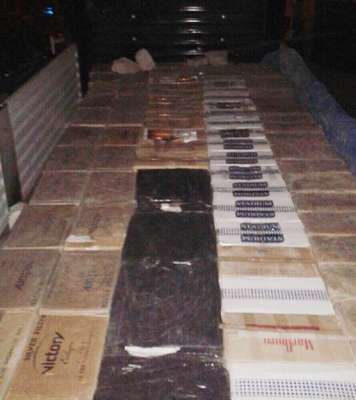 Şanlıurfa'da 170 bin paket kaçak sigara ele geçirildi