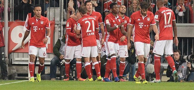 Bayern Münih yenilmezliğini sürdürdü