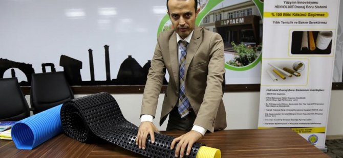 Türk girişimci tıkanmayan boru yaptı