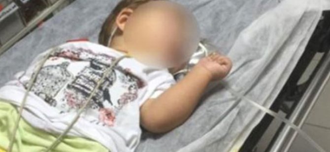 8 aylık bebek uyuşturucu komasına girdi