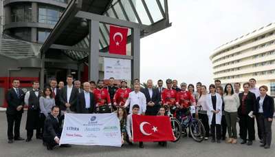Antalya'dan Çanakkale'ye bisikletle zafer sürüşü