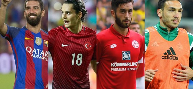 Türk futbolcular Avrupa'da parladı