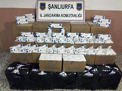 Şanlıurfa'da kaçakçılık operasyonları: 4 gözaltı