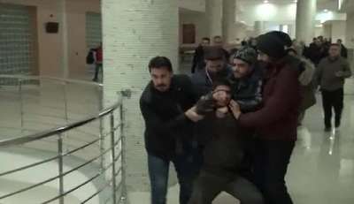 Gülsuyu davasında adliye koridoru savaş alanına döndü