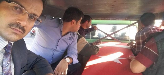 İmamdan şehit selfiesi