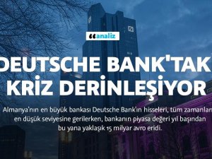 Deutsche Bank'ın piyasa değeri eriyor