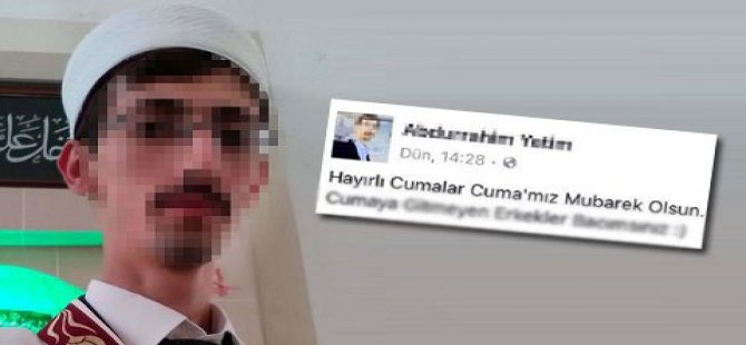 İmamdan tepki toplayan skandal paylaşım