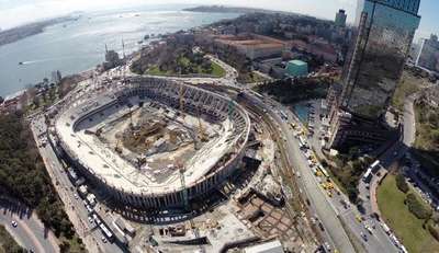Vodafon Arena'da son durum