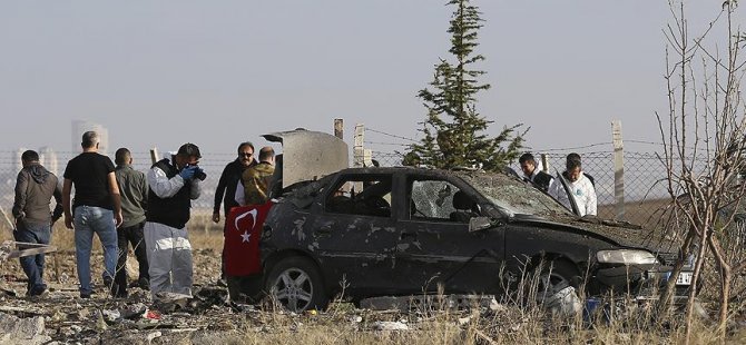 Ankara'da iki canlı bomba kendini patlattı