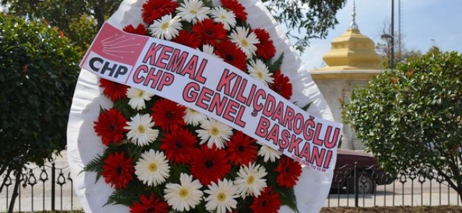 CHP'li Başkan, Kılıçdaroğlu'nun çelengini kaldırttı