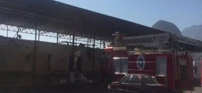 Antalya'da patlama