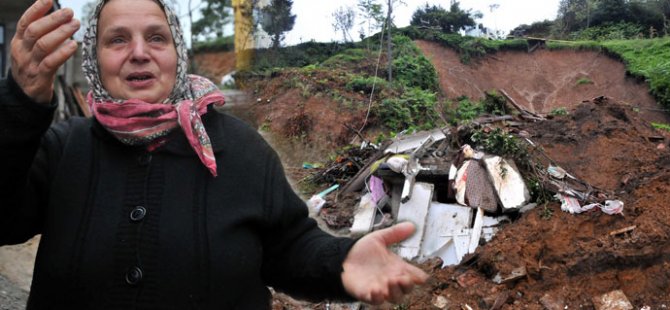 Rize'de heyelan: 2 ölü