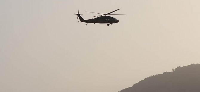 Rusya'da askeri helikopter düştü