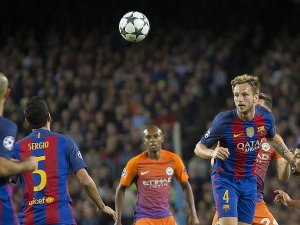 Gecenin maçında Messi'den 'hat-trick'