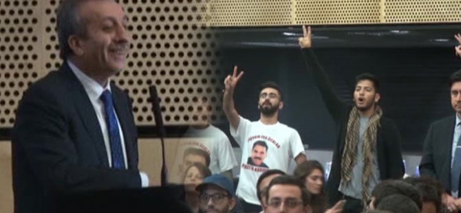 Londra’da Mehdi Eker’e protesto