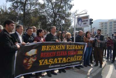 İzmirliler, Berkin Elvan'ı adını taşıyan sokakta andı