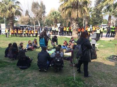 Ege Üniversitesi'nde Berkin Elvan gerginliği