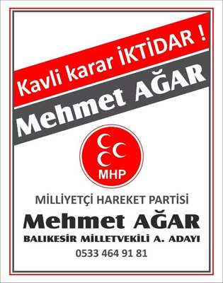 Eski Bakan Mehmet Ağar değil çiftçi Mehmet Ağar milletvekili aday adayıymış