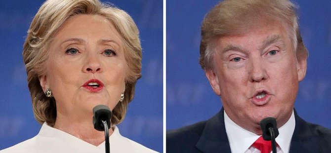 Clinton ve Trump oylarını New York'ta kullandı