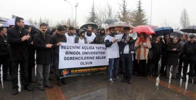 Gaziantep'te üniversiteli öğrenciler açlık grevine son verdi