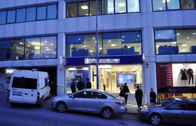 Şişli'de banka soygunu