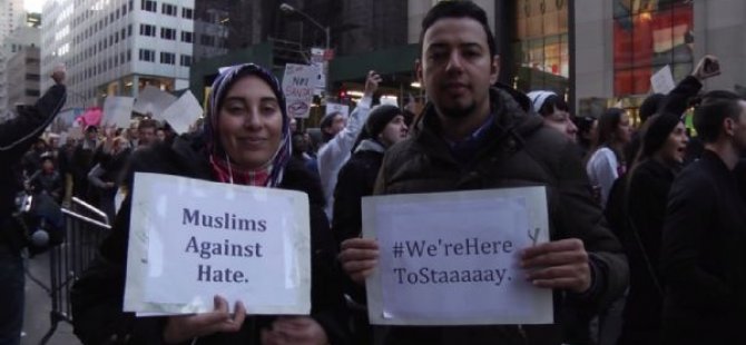 Trump karşıtları sokağa döküldü
