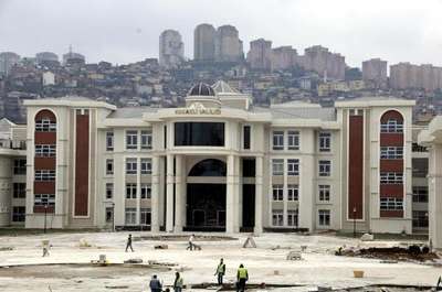 Kocaeli'nin saray görünümlü Valilik Kompleksi bitiyor