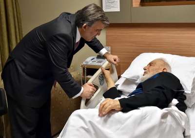 Abdullah Gül'ün babası taburcu oldu