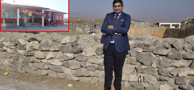 Oğlunun sünnet paralarıyla okul yaptırdı