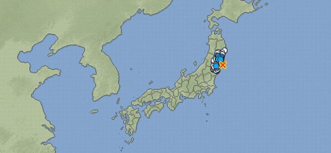 Japonya'da 7,3 büyüklüğünde deprem