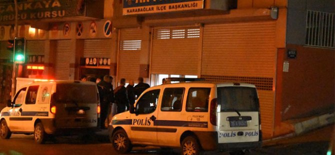 AK Parti ilçe binasına silahlı saldırı