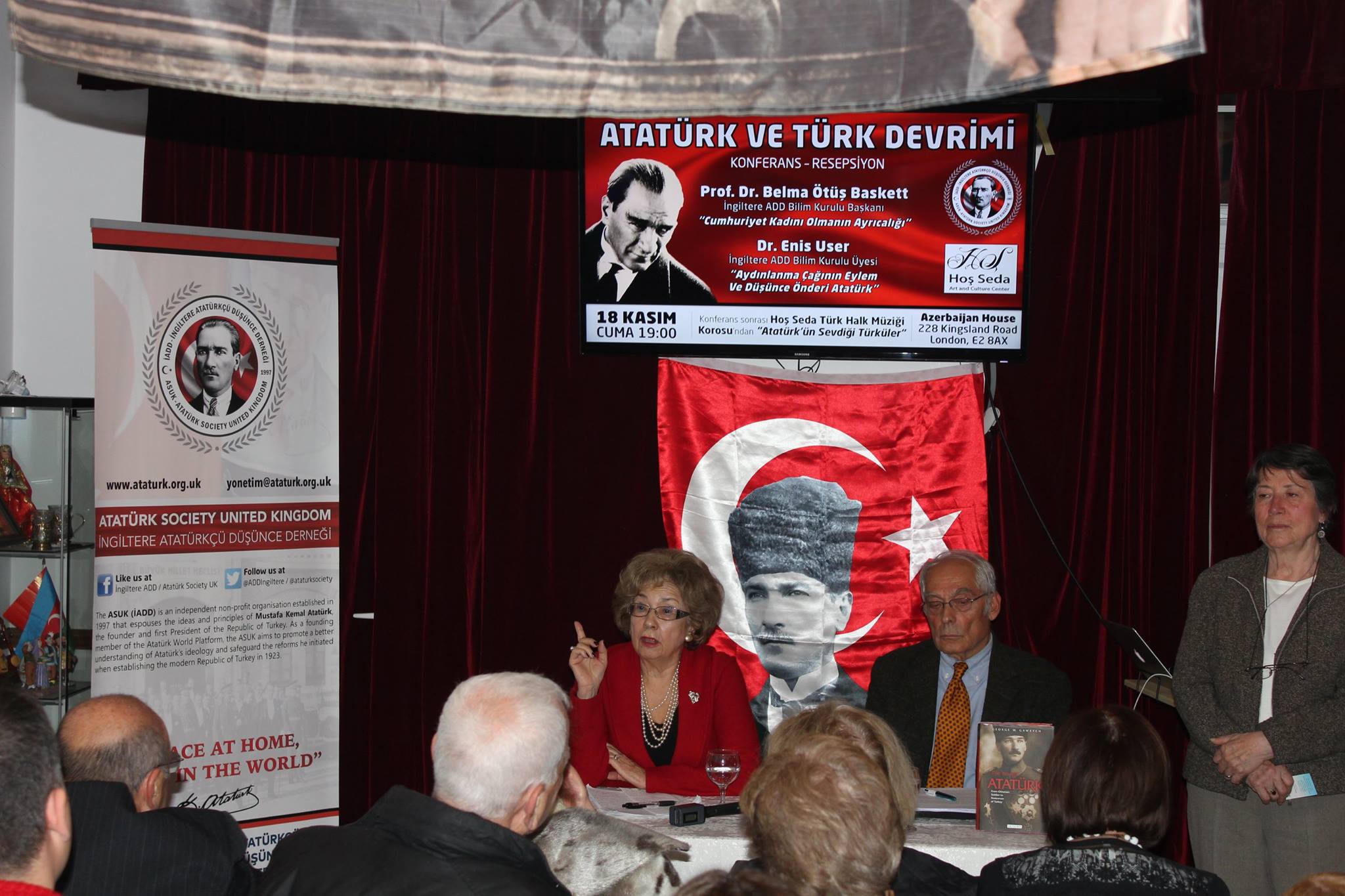 İngiltere'de Atatürk'ü anlattılar