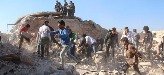 Halep'te yerleşim yerlerine saldırı: 46 kişi öldü